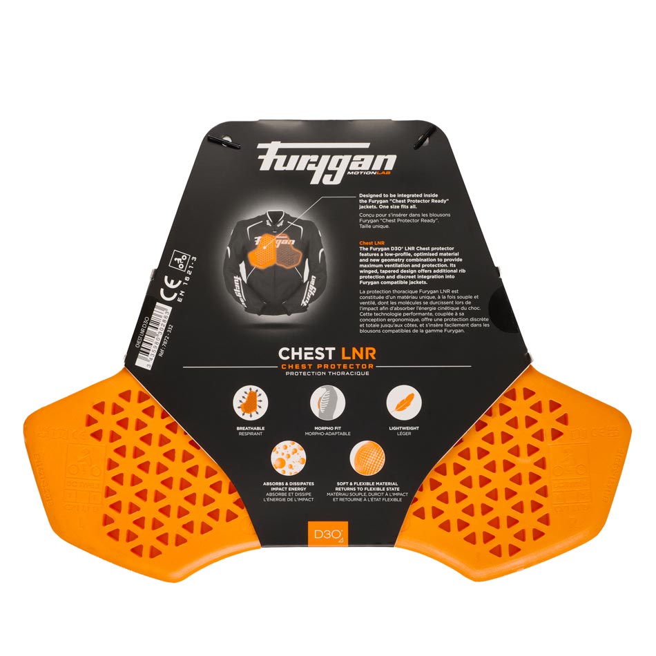 Furygan D3O Split Chest Protector LNR Level 1