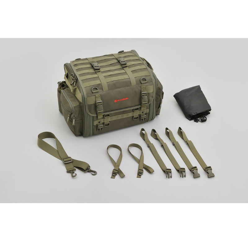 Daytona HenlyBegins Saddlebag DH-764 Khaki – 44–60 L