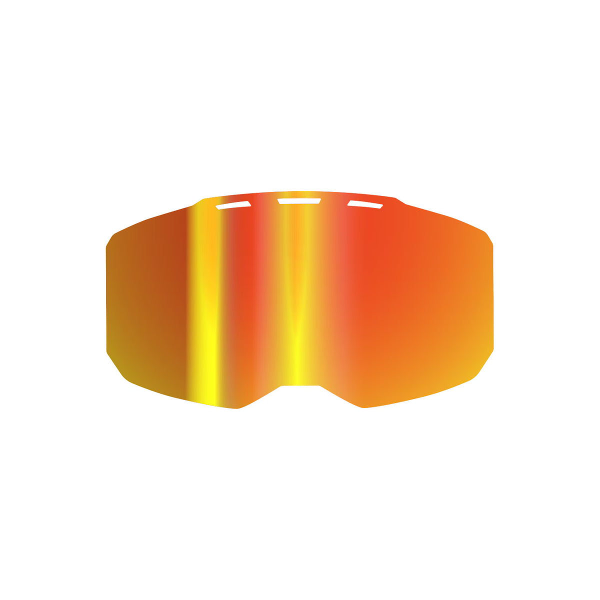 Klim Edge eFire Lens – Smoke Red Mirror