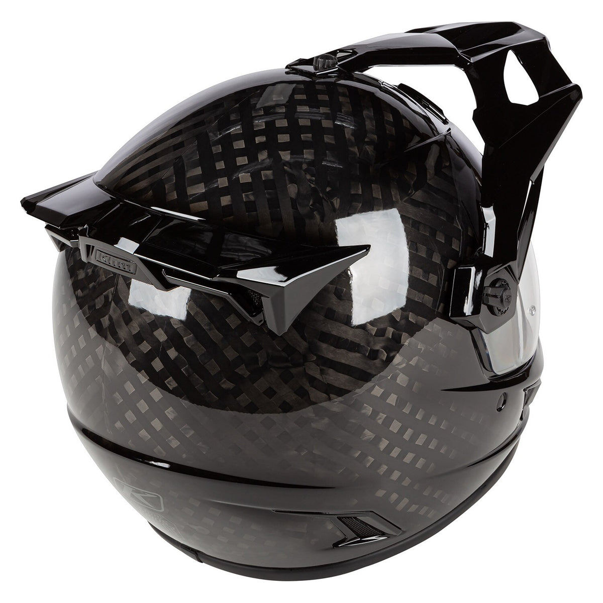Klim Krios Karbon Adventure Helm ECE/DOT Gloss Karbon Black