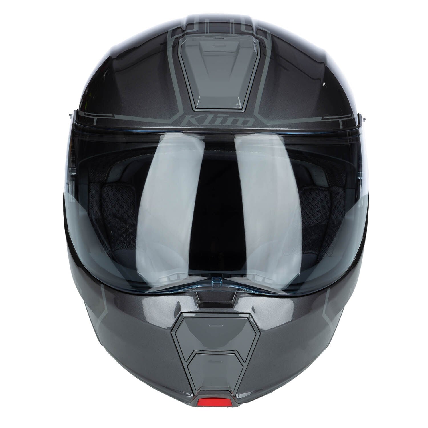 Klim GT1 Expedition Helm ECE/DOT Gloss Metallic Asphalt