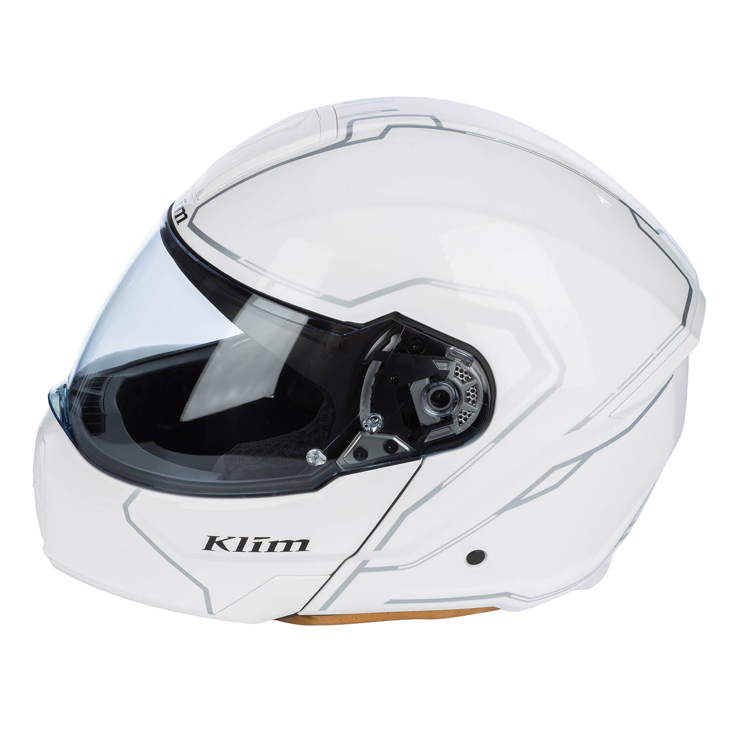 Casque Klim GT1 Expedition ECE/DOT Gloss White