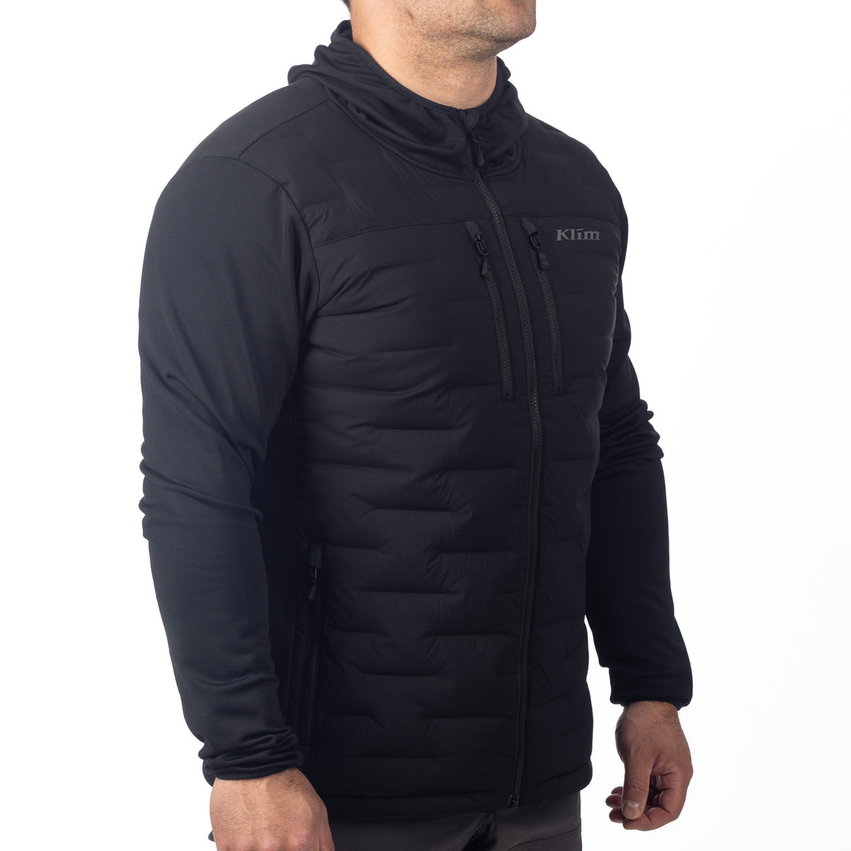 Klim Boulder Hybrid Hooded Jacket – Black
