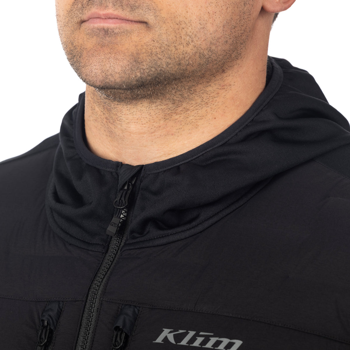 Klim Boulder Hybrid Hooded Jacket – Black
