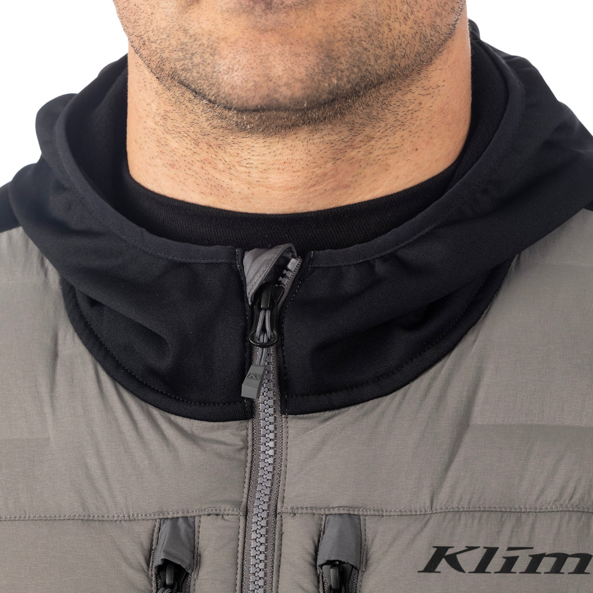 Klim Boulder Hybrid Hooded Jacket – Castlerock - Black