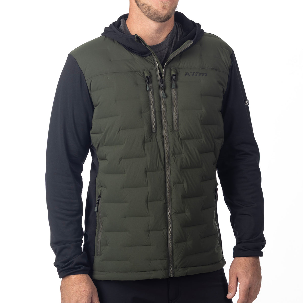 Klim Boulder Hybrid Hooded Jacket – Duffel Bag - Black
