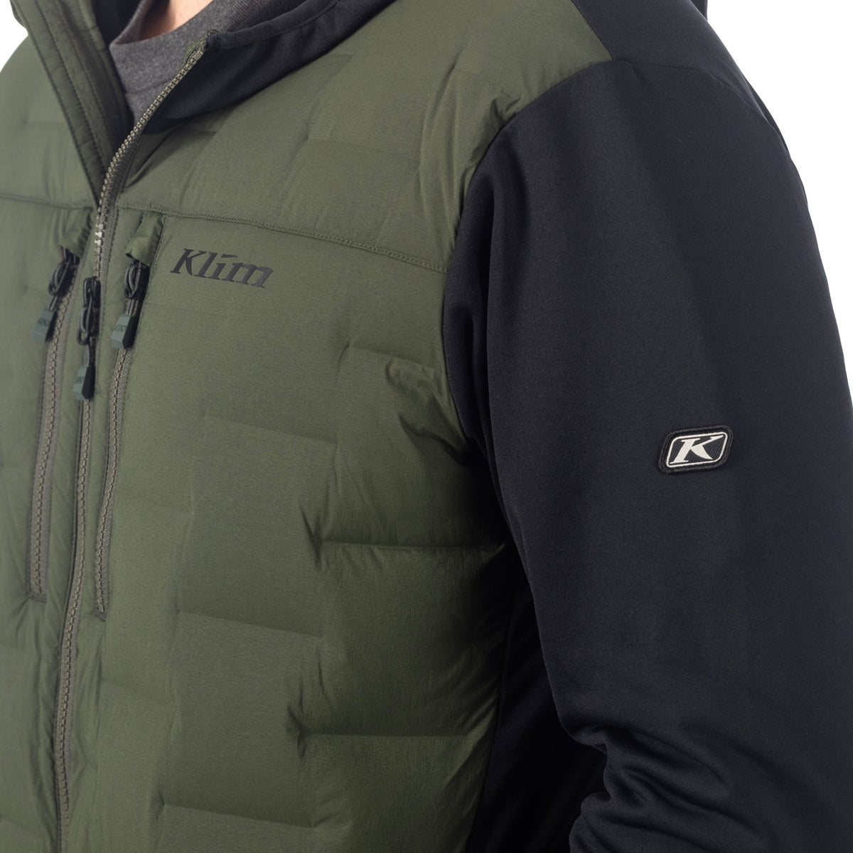 Klim Boulder Hybrid Hooded Jacket – Duffel Bag - Black