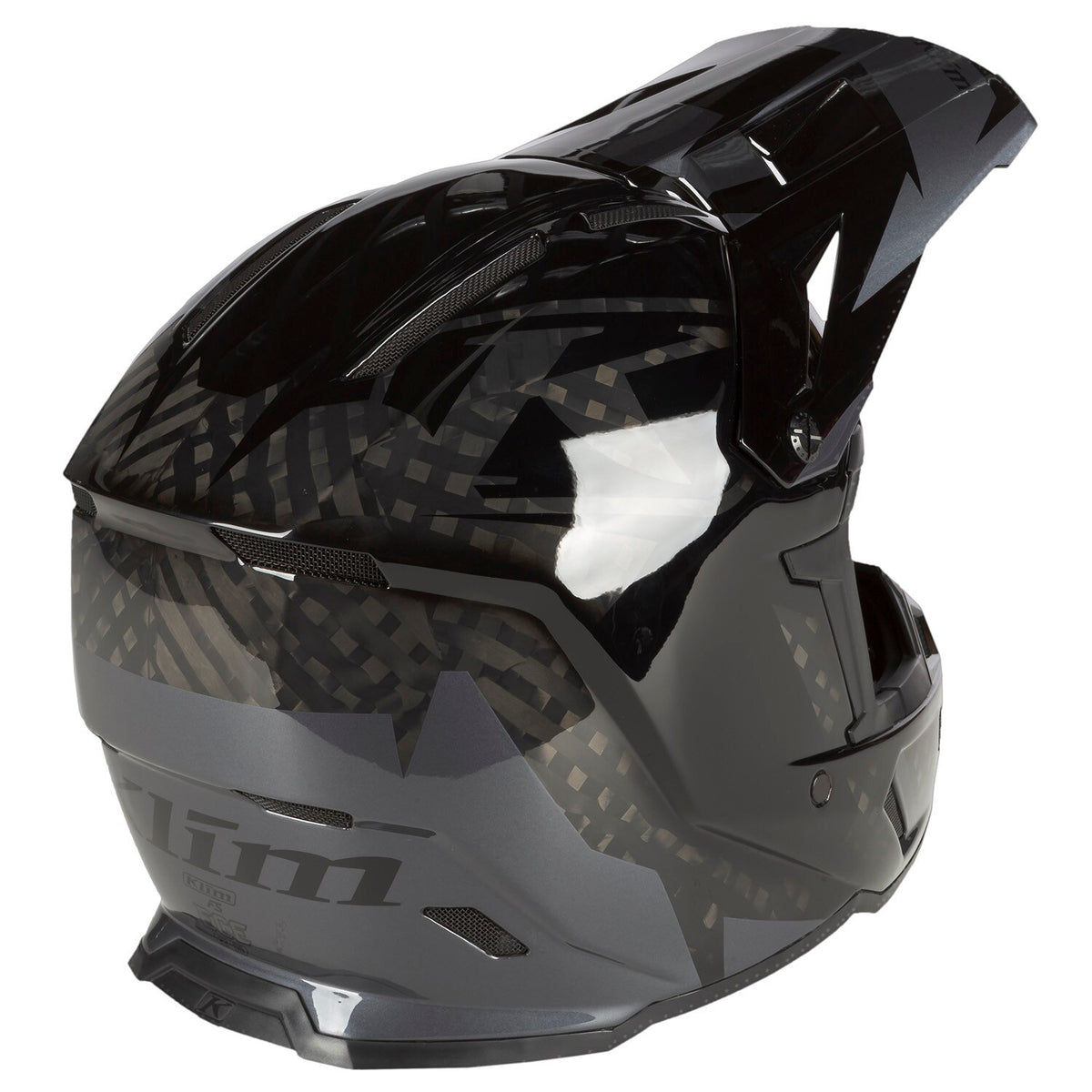 Klim F5 Helm ECE Amp Black - Asphalt