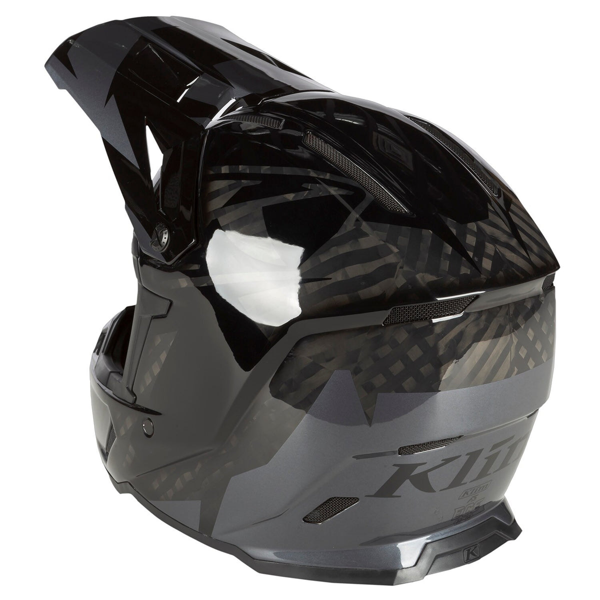 Klim F5 Helm ECE Amp Black - Asphalt