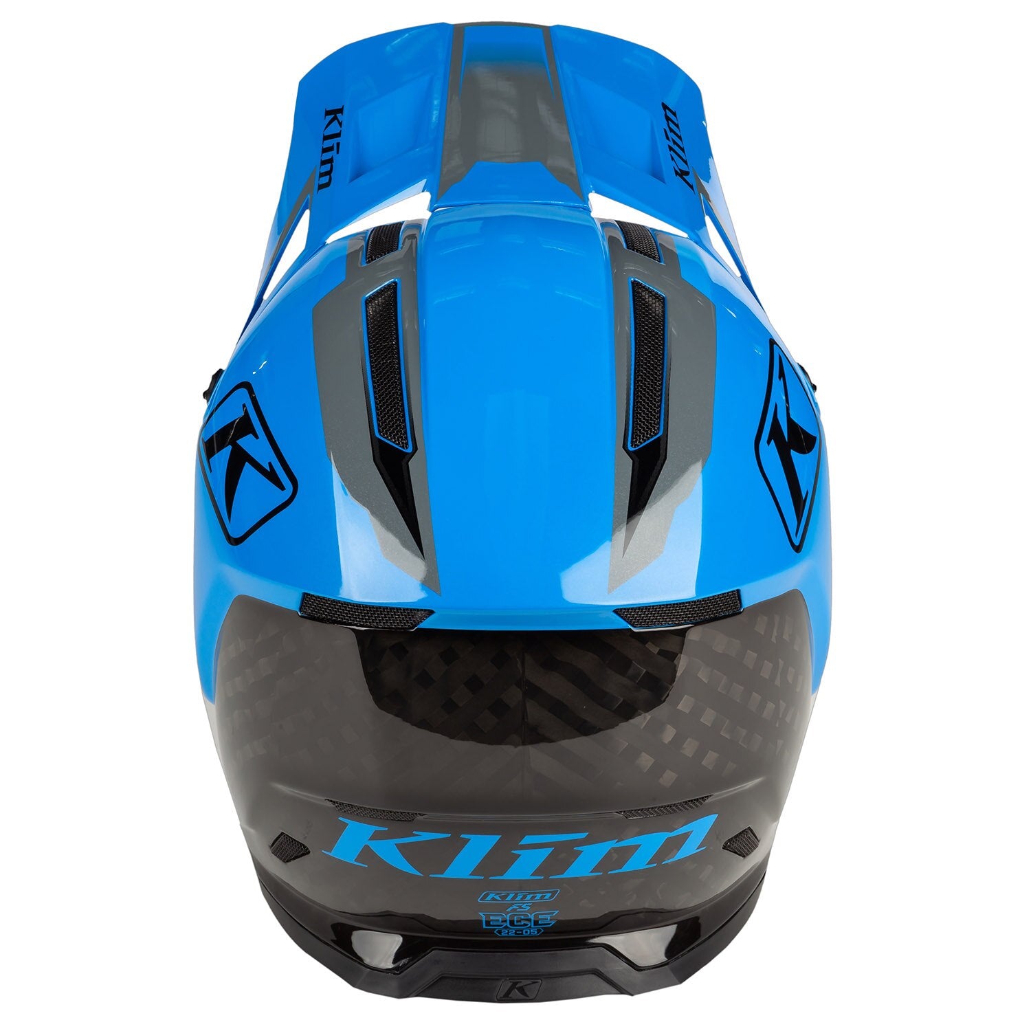 Klim F5 Helm ECE Legion Electric Blue Lemonade