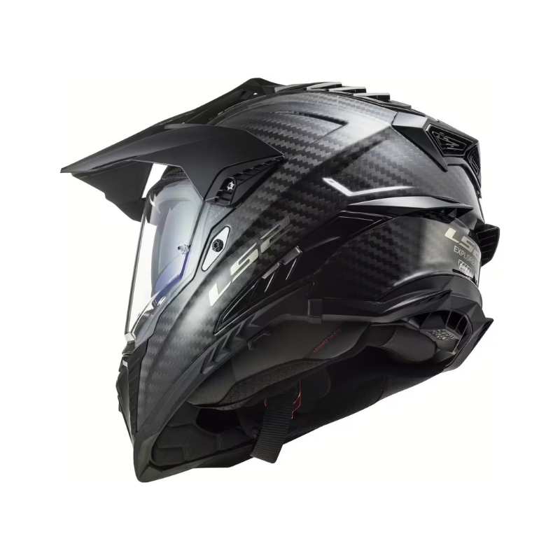 LS2 Helm MX701 Explorer Carbon Solid