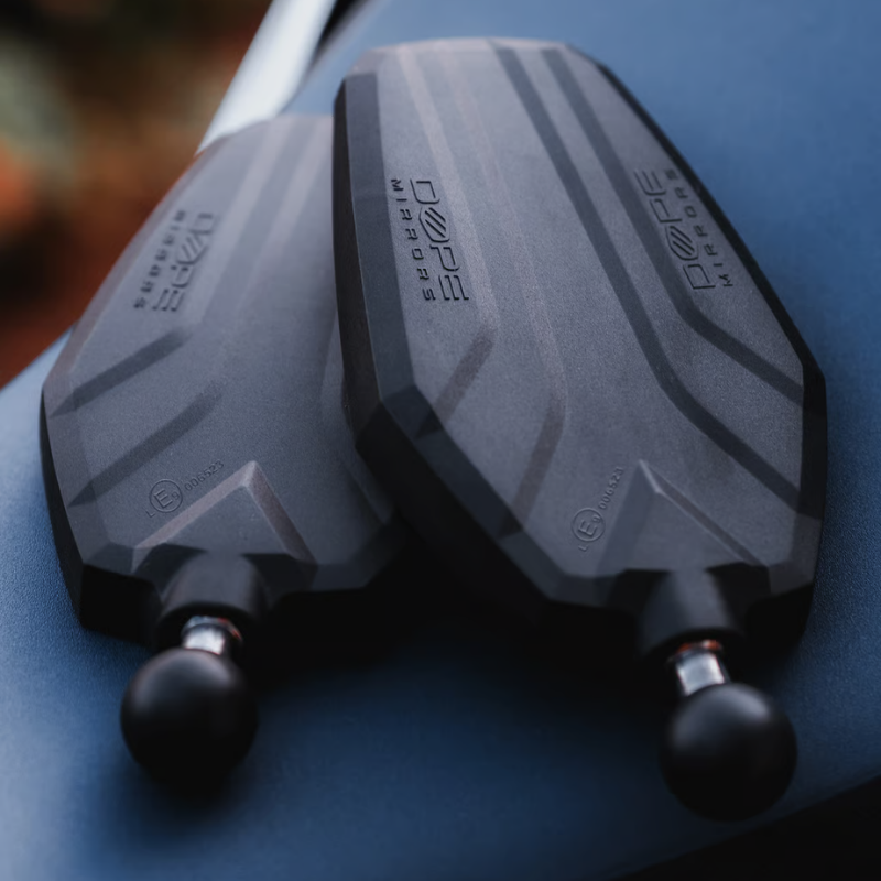 DOPE Mirrors – Road Legal E-Mark zertifizierte Motorradspiegel