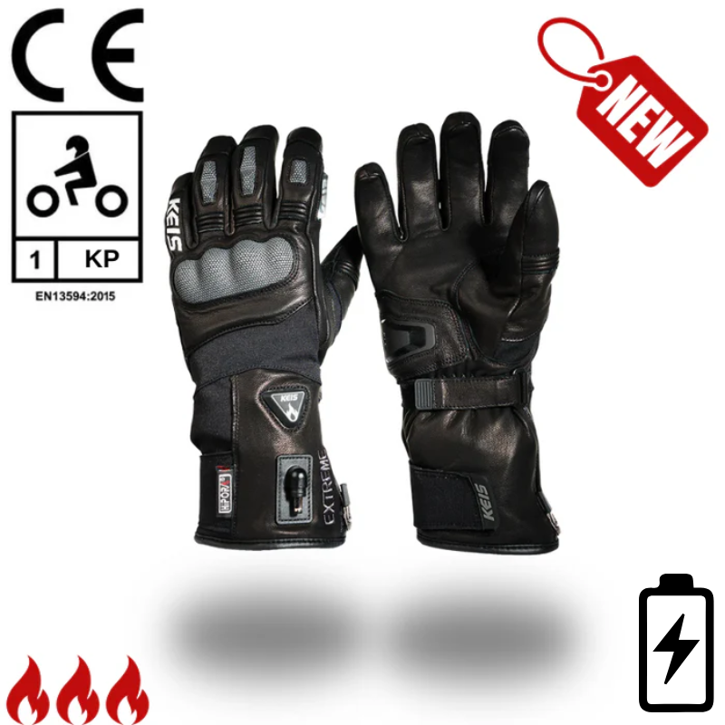 louis beheizbare handschuhe Keis G901 beheizbare Motorradhandschuhe – wasserdicht & CE-zertifiziert