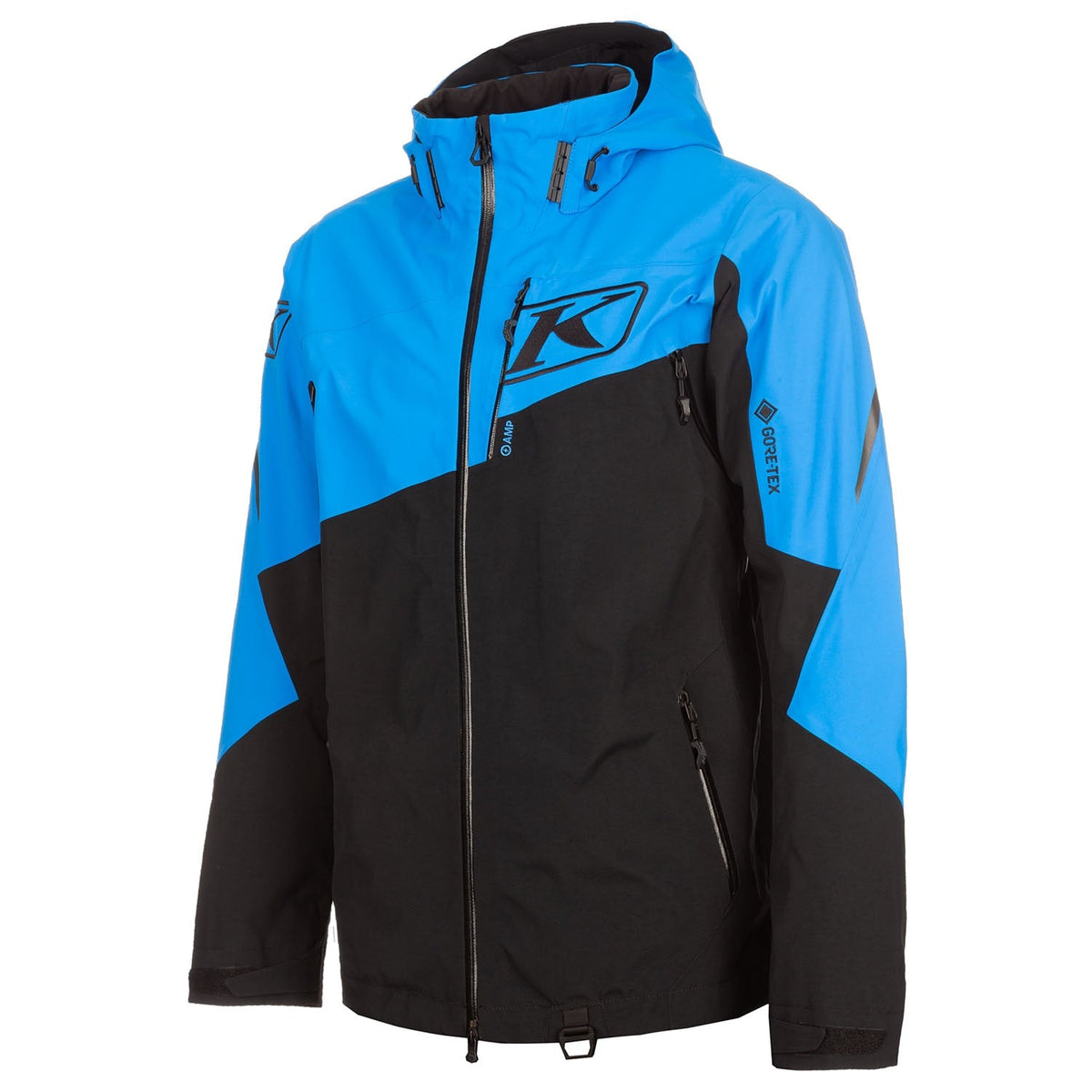 Klim Storm Jacket – Electric Blue Lemonade - Black