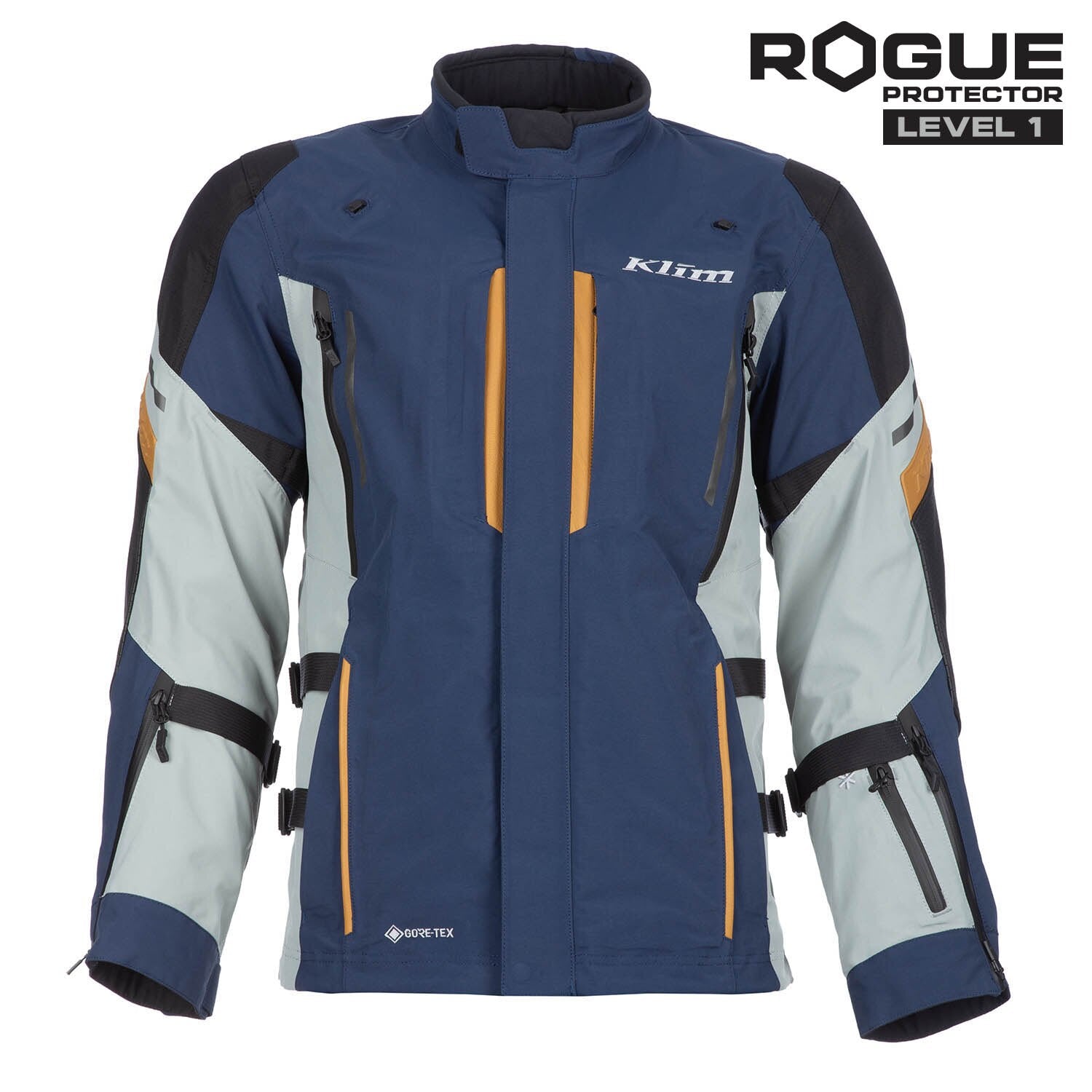 Klim Latitude Jacket Dress Blues - Golden Brown Gen 6