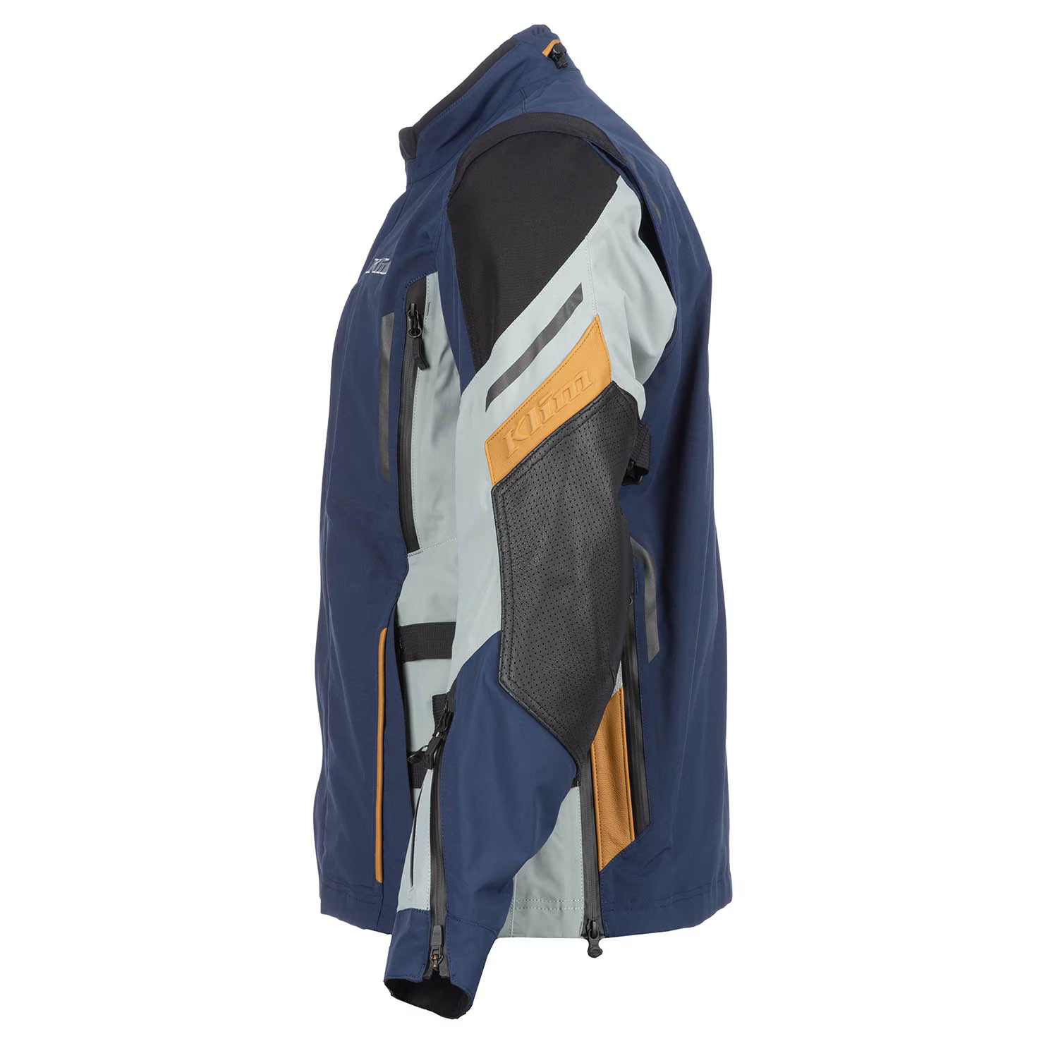 Klim Latitude Jacket Dress Blues - Golden Brown Gen 6