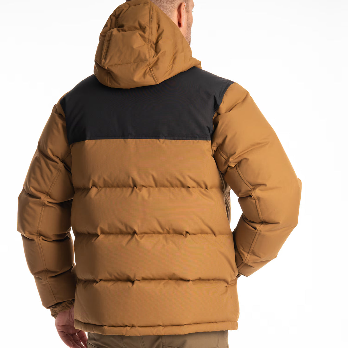 Klim Sawtooth Down Hooded Jacke – Breen - Black