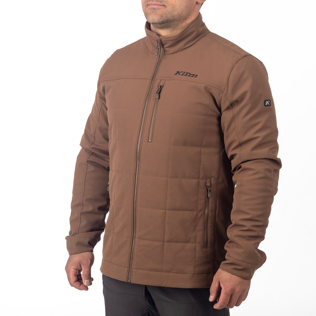 Klim Saddleback Softshell Jacke – Cocoa Brown