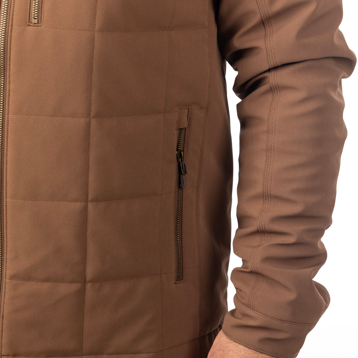 Klim Saddleback Softshell Jacke – Cocoa Brown