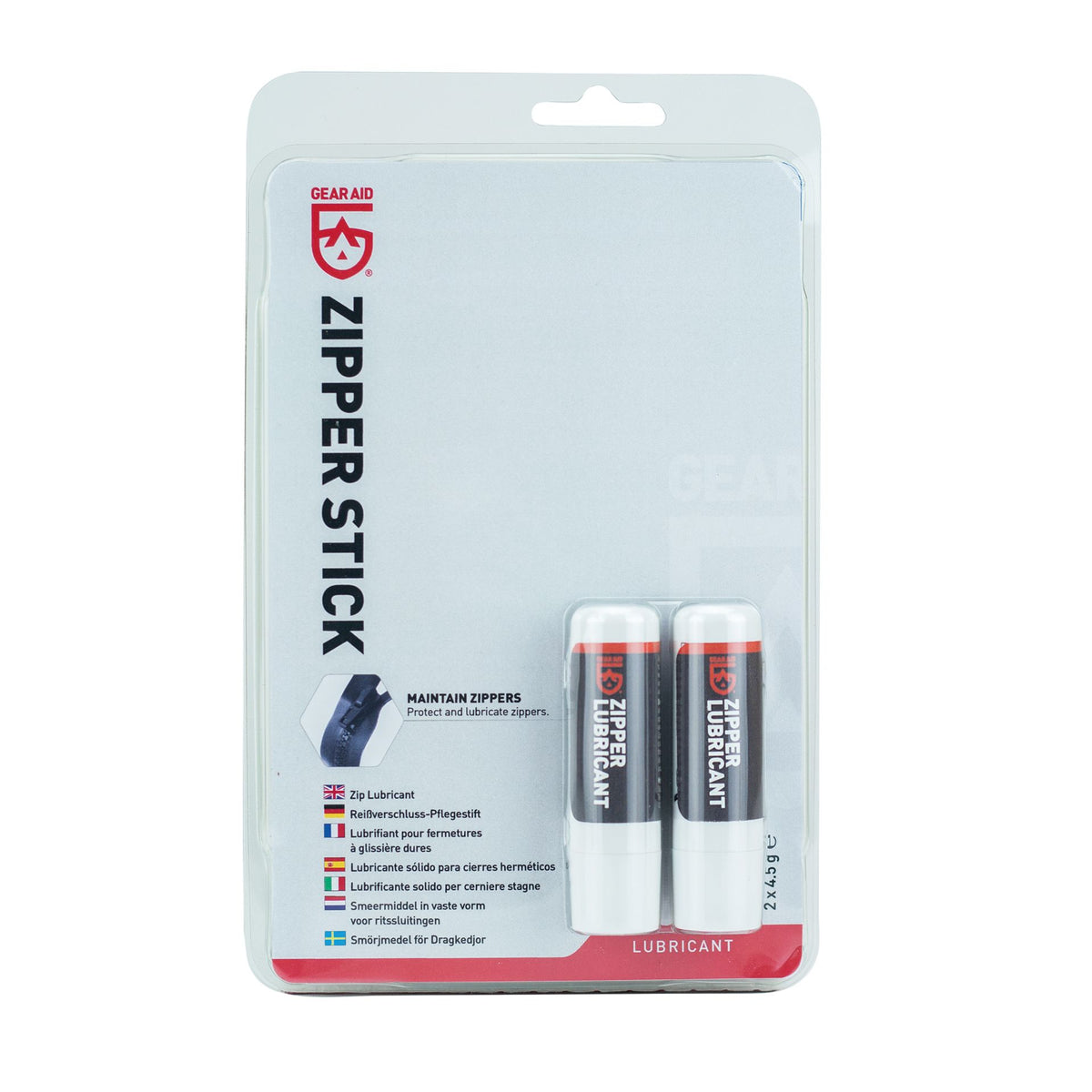 GearAid Zipper Stick Reißverschlusspflege