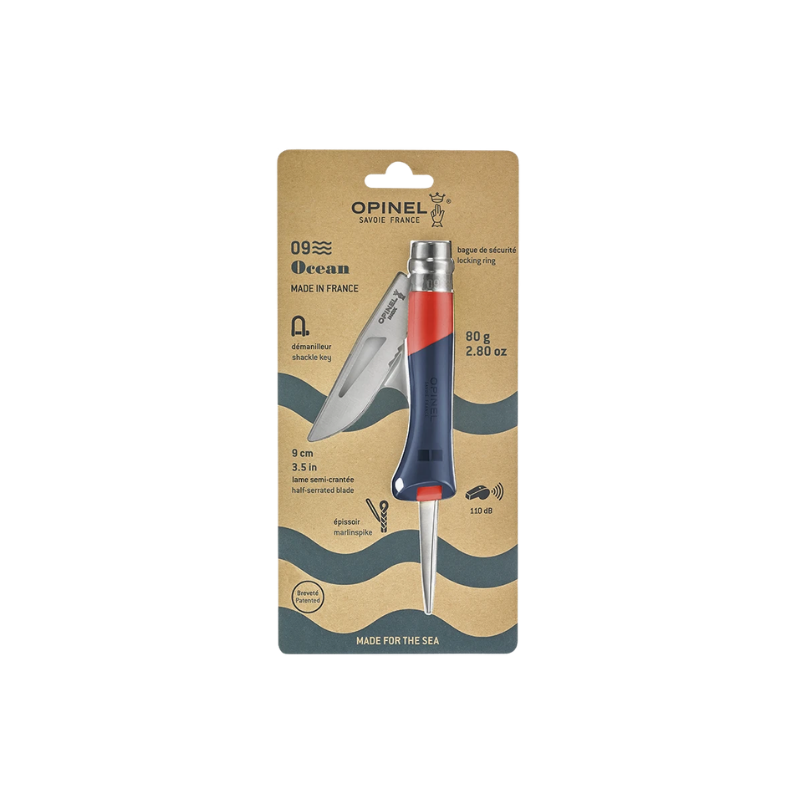 Opinel No. 09 Océan Rot