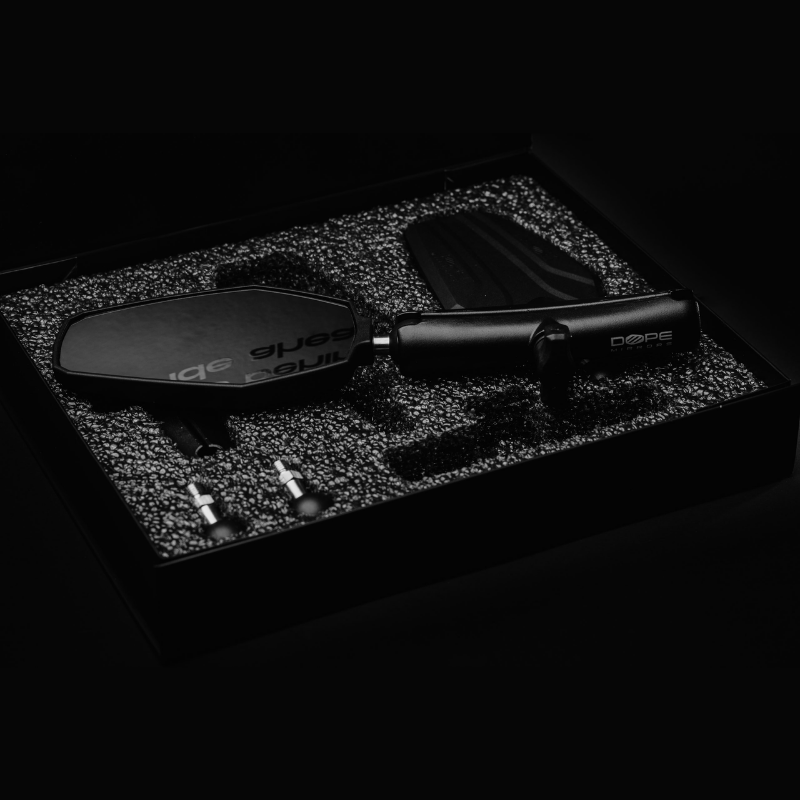 DOPE Mirrors – Road-Legal Motorcycle Mirrors