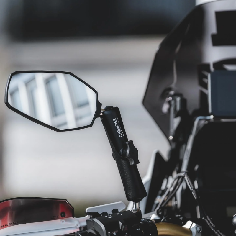 DOPE Mirrors – Road Legal E-Mark zertifizierte Motorradspiegel