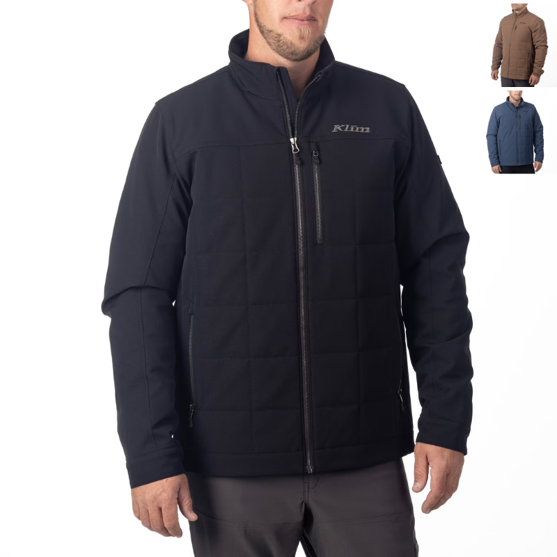 Klim Saddleback Softshell Jacke – Black