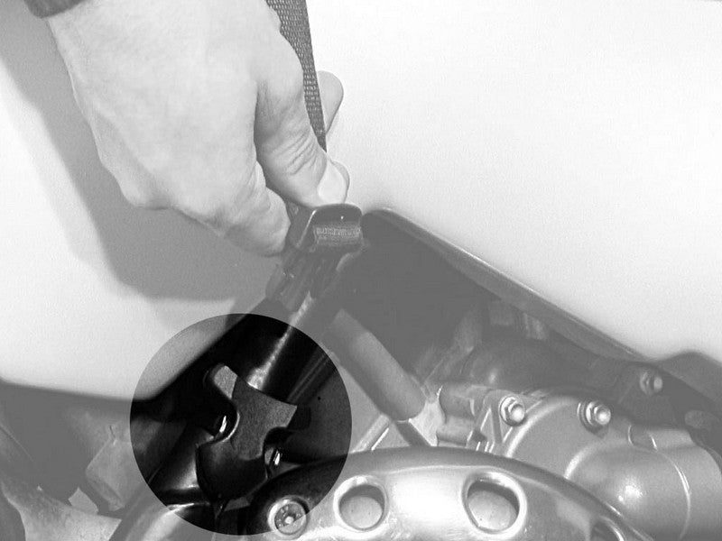 Fixations clipsées de rechange pour cadre pour sacoche de réservoir Enduristan Sandstorm