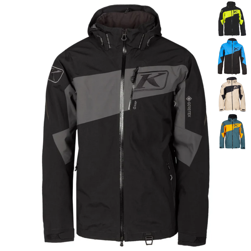 Klim Storm Jacket – Black - Asphalt