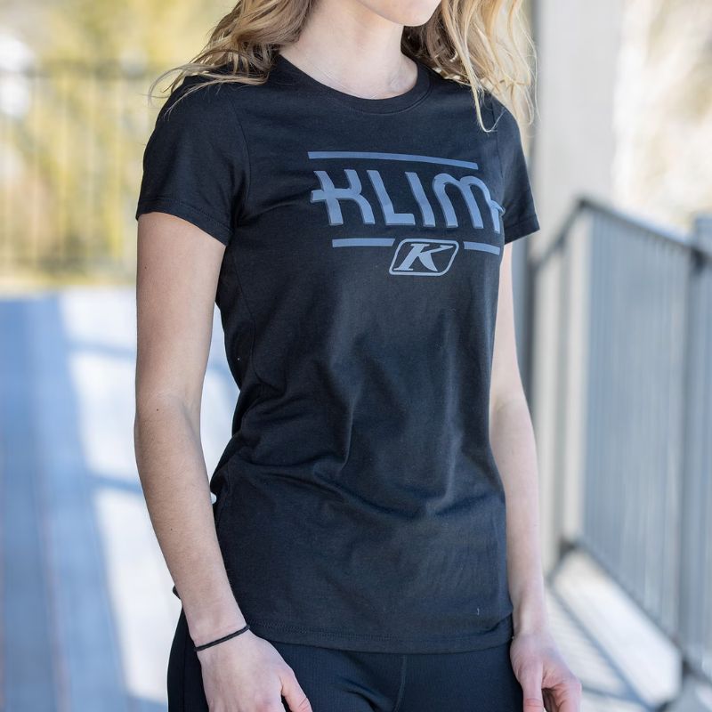 Klim T-Shirt Lady Kute Corp SST 2XL Black Asphalt