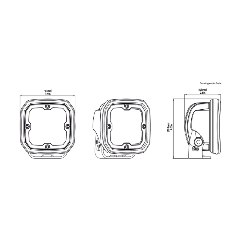 Denali D4 Zusatzbeleuchtung LED 10 W - einzeln