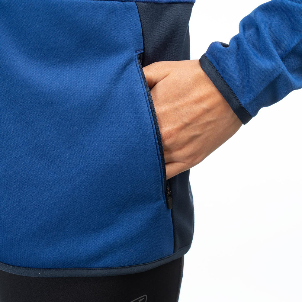 Klim Women's Solitude Hoodie MD Mazarine Blue Dress Blues