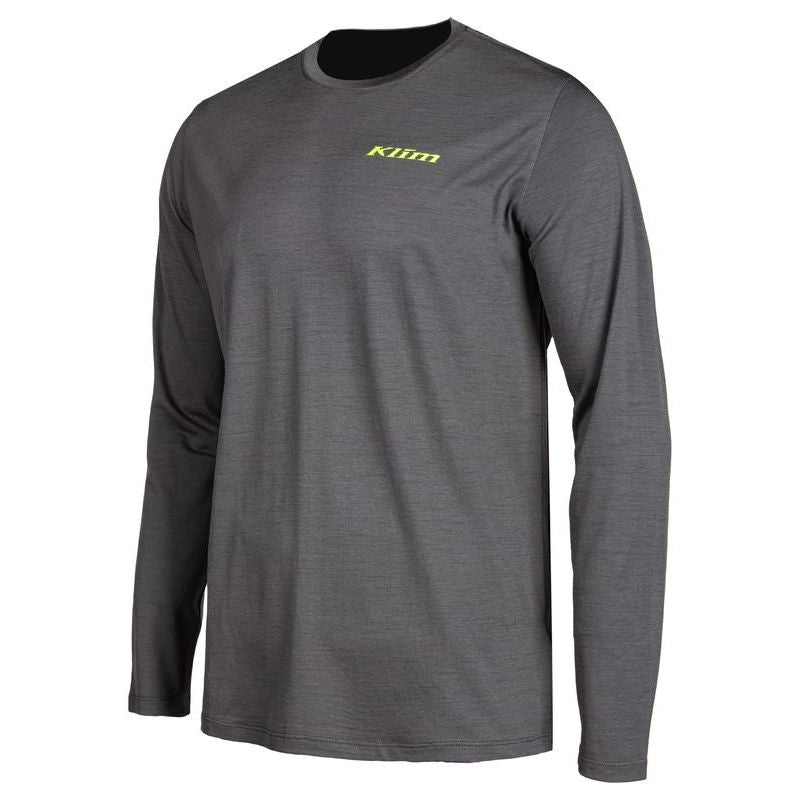 Klim Teton Merino Wool Long Sleeve Shirt Asphalt