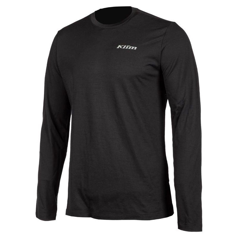 Klim Teton Merino Wool Long Sleeve Shirt Black