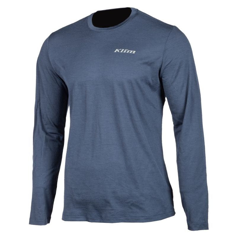Klim Teton Merino Wool Long Sleeve Shirt - Blue