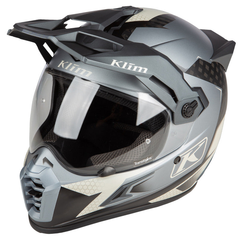 Klim Krios Pro Helm ECE Charger Gray