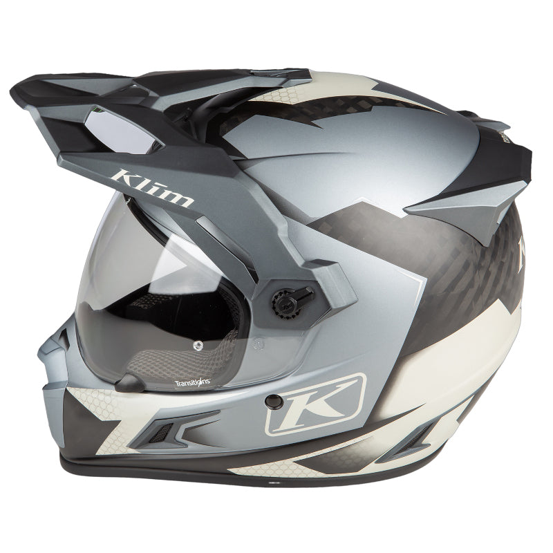 Klim Krios Pro Helm ECE Charger Gray