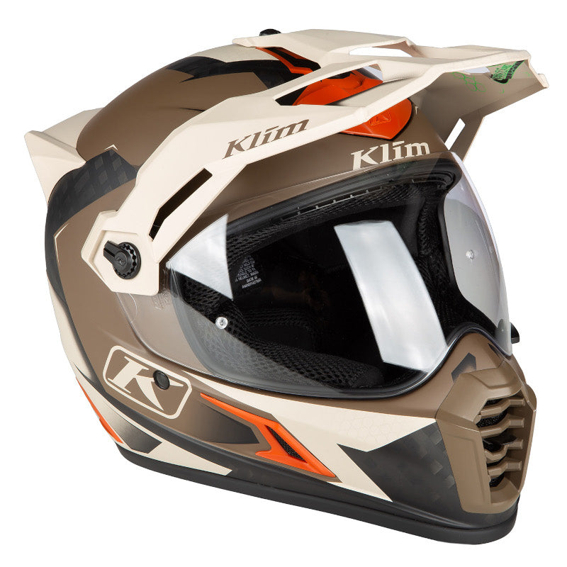 Klim Krios Pro Helm ECE Charger Peyote