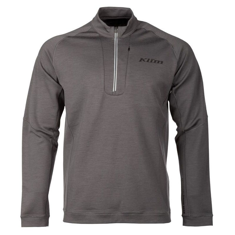 Klim Teton Merino Wool 1/4 Zip Asphalt