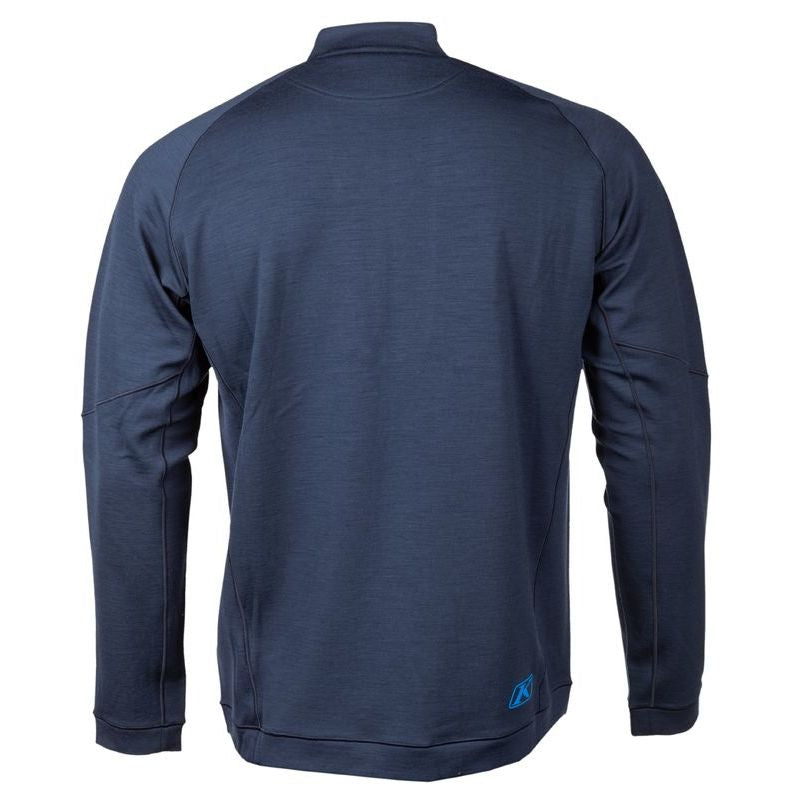 Klim Teton Merino Wool 1/4 Zip Navy Blue