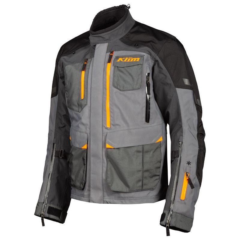 Klim Carlsbad Jacke Asphalt Strike Orange