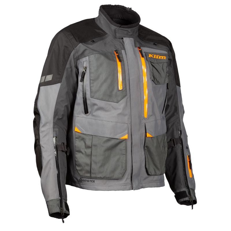 Klim Carlsbad Jacke Asphalt Strike Orange