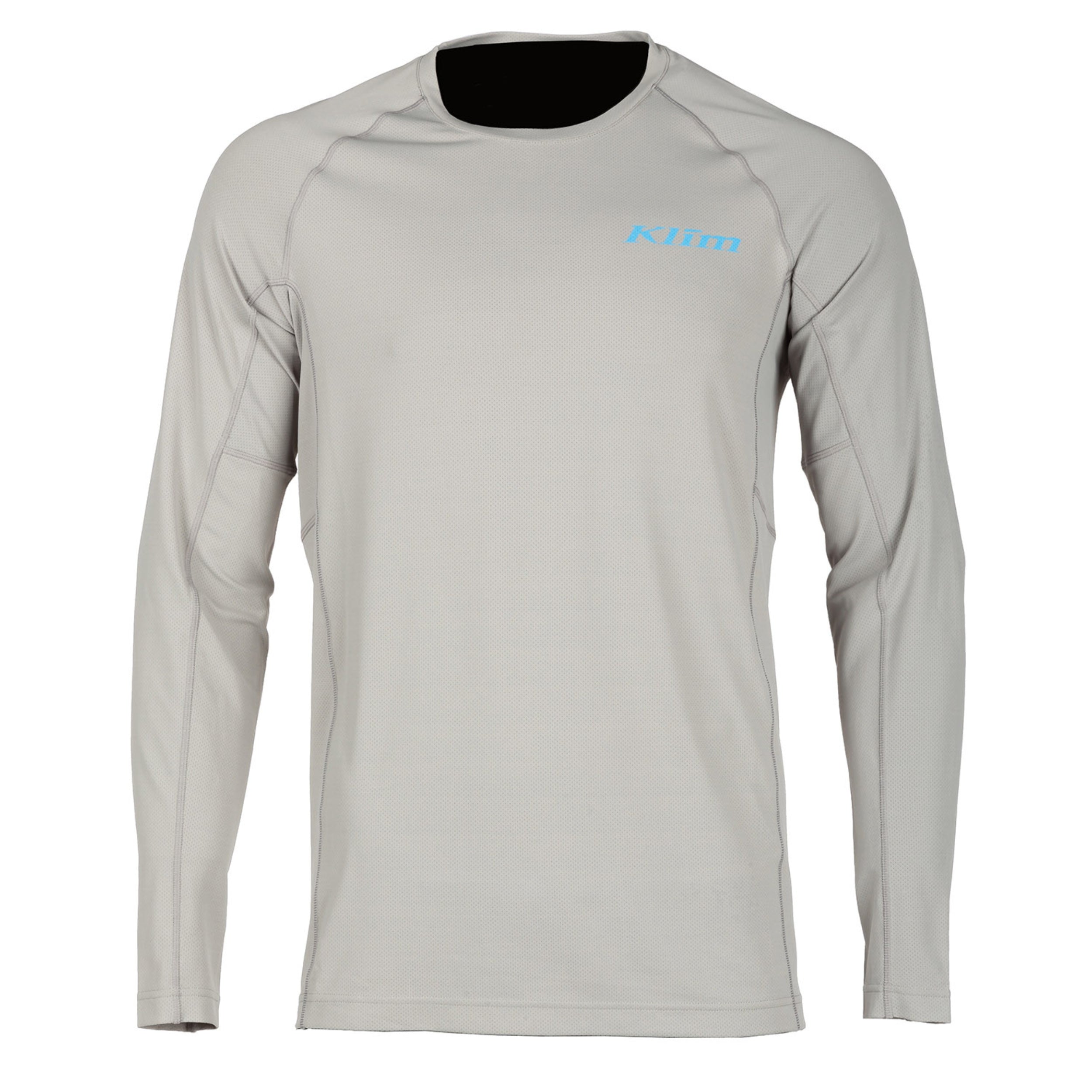 Klim Aggressor -1.0 Cooling Base Layers Long Sleeve Shirt Monument Gray