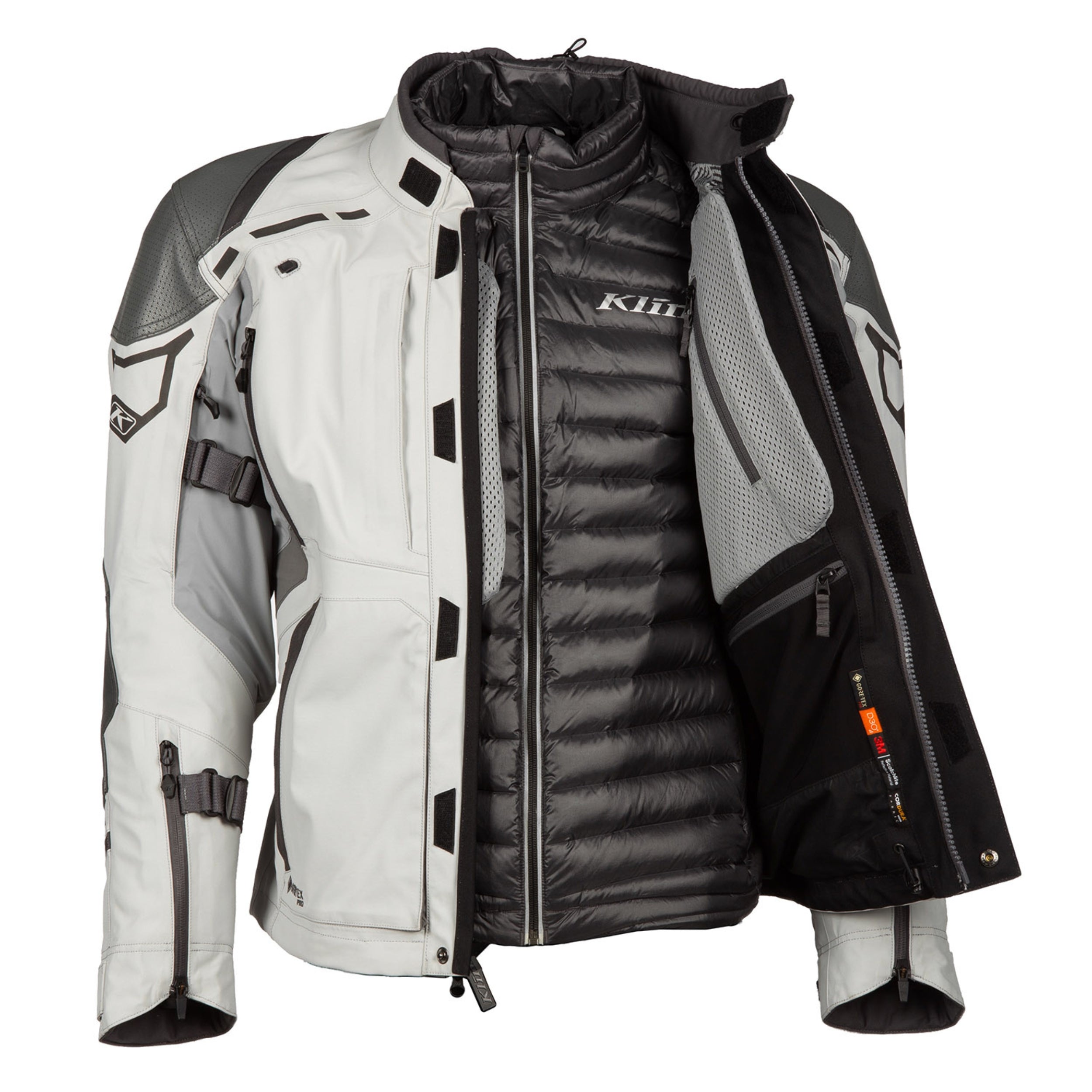 Klim Kodiak Jacke Cool Gray