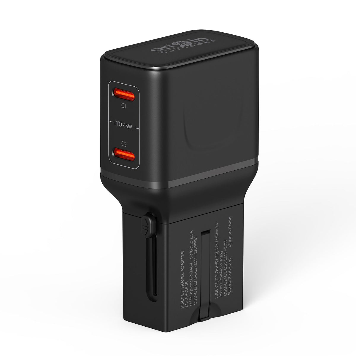 Origin Outdoors USB-PD Ladegerät Travel 45W
