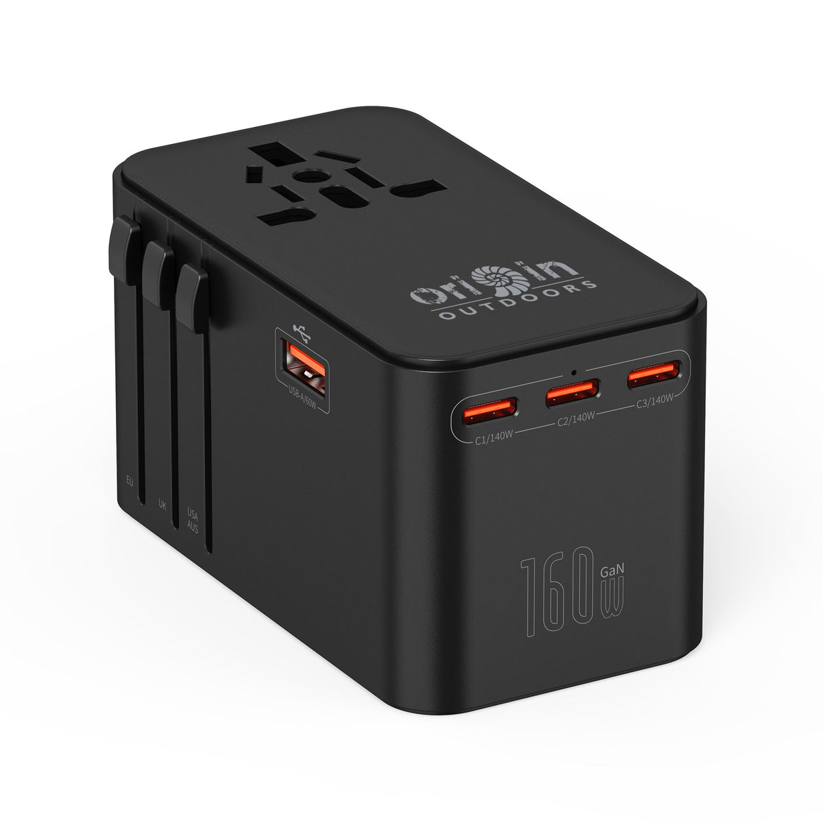 Origin Outdoors Steckeradapter GaN 160W