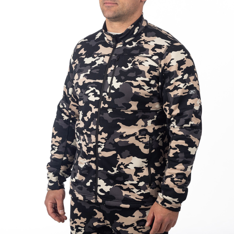 KLIM Inferno Jacke Midlayer Fleece – Motorrad Midlayer Jacke Montana ...