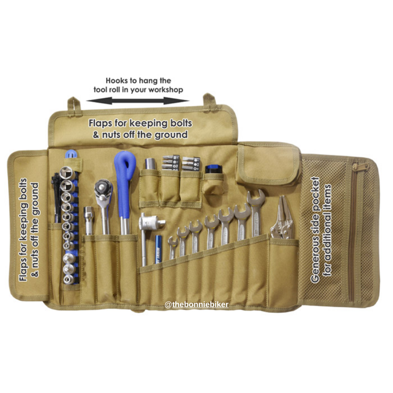 Desert Fox Overland Pro Touring Motorcycle Tool Kit BMW