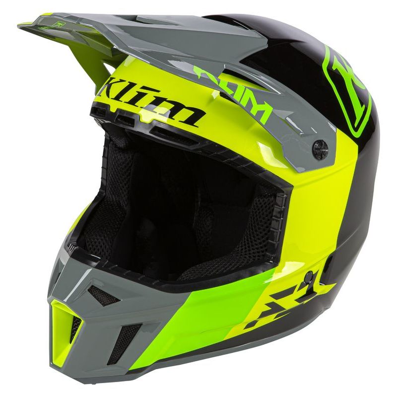 Klim F3 Helmet ECE Prizm Electrik Lemonade